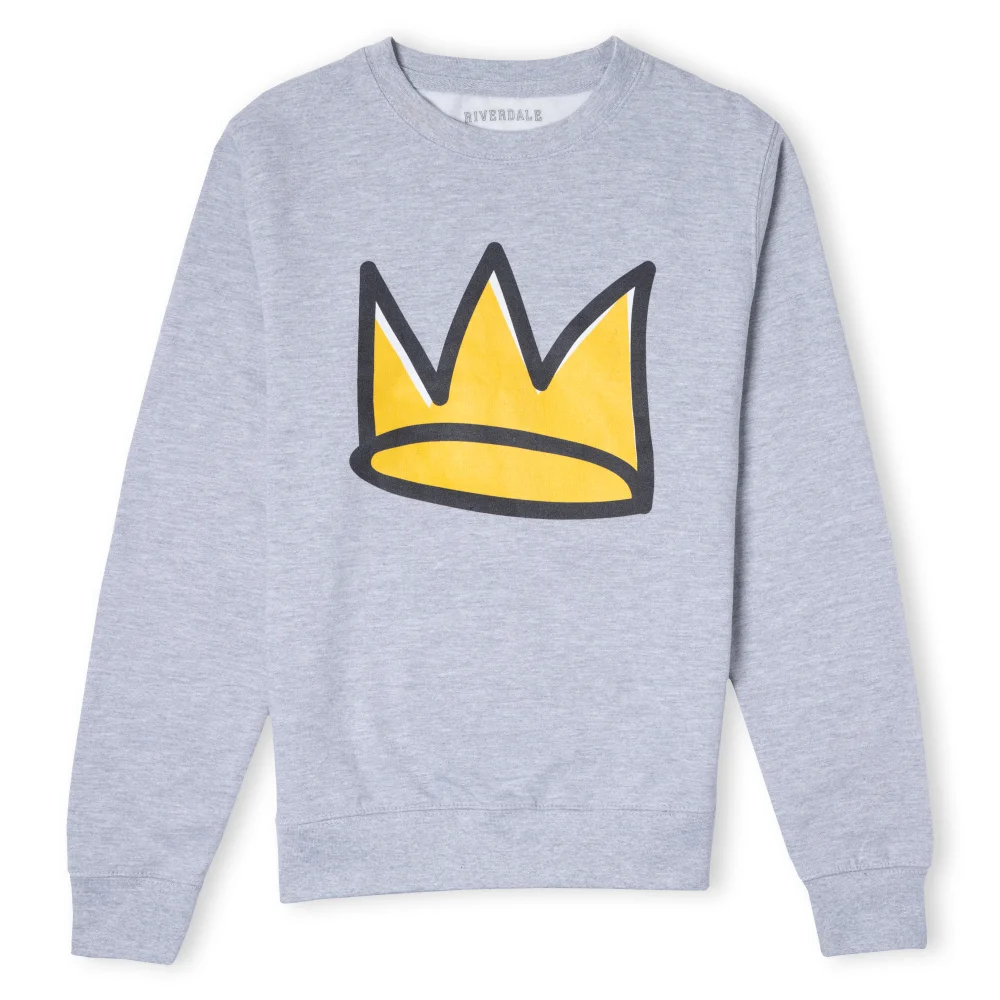 Riverdale Jughead Crown Sweatshirt Unisexe - Gris - S Image 1