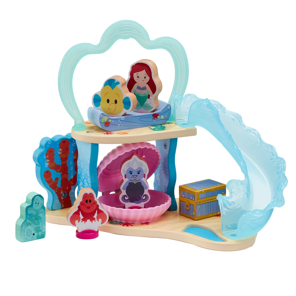Disney Princesse - Grotte sous-marine d'Ariel en bois et figurines Image 1