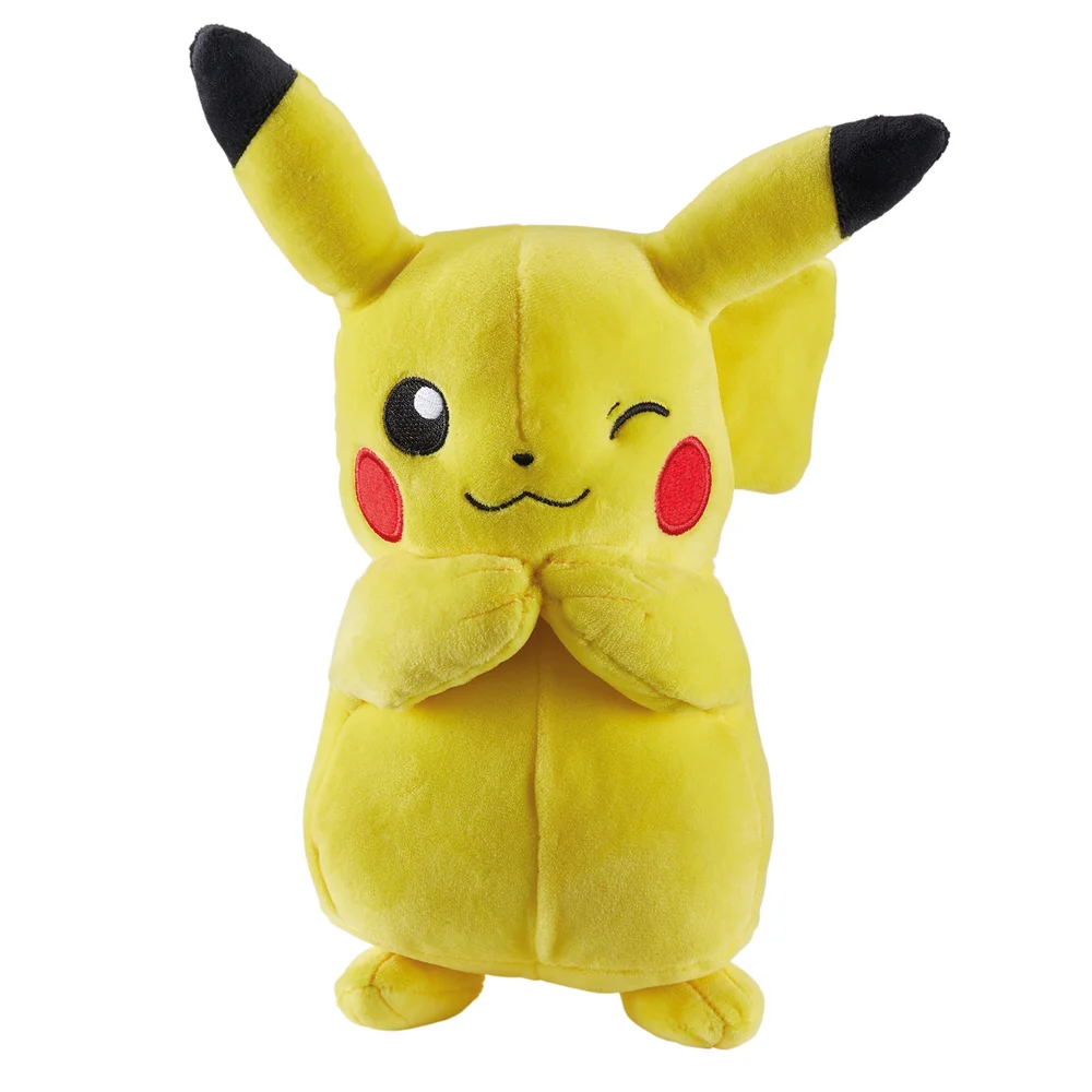 Peluche Pokémon 20 cm - Pikachu (clin d'oeil) Image 1