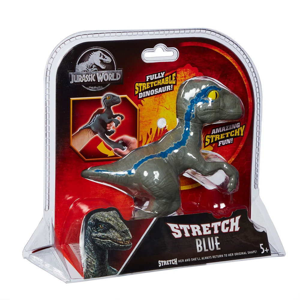 Jurassic World - Figurine dinosaure bleue allongée Image 1