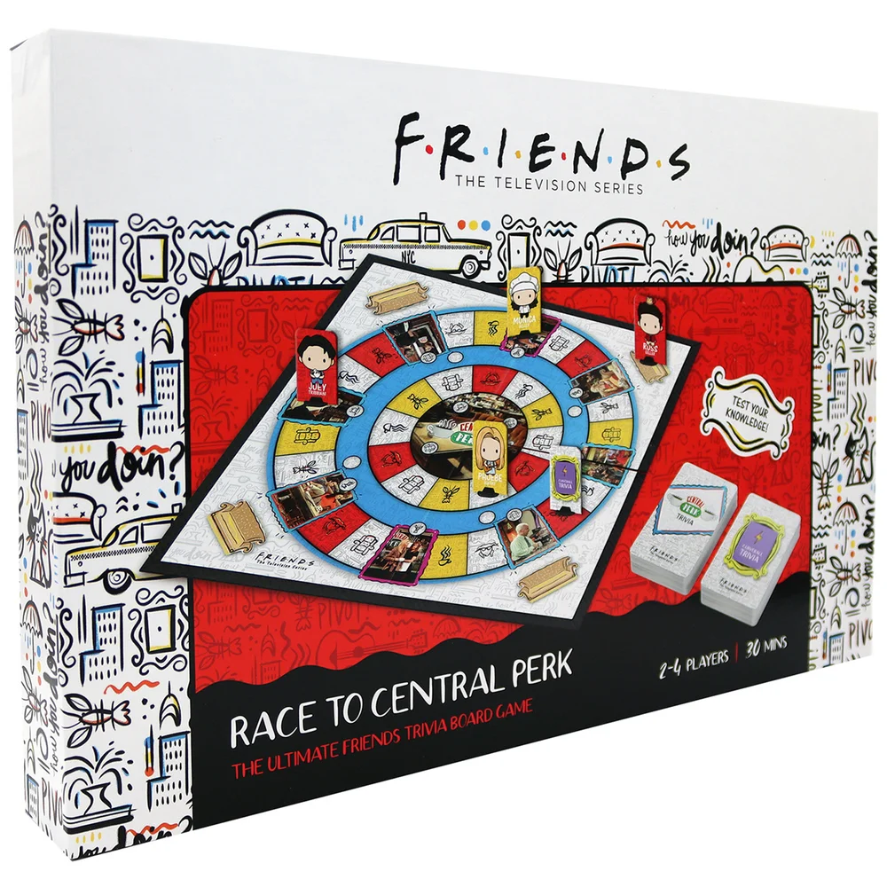 Friends Race to Central Perk Board Game Image 1