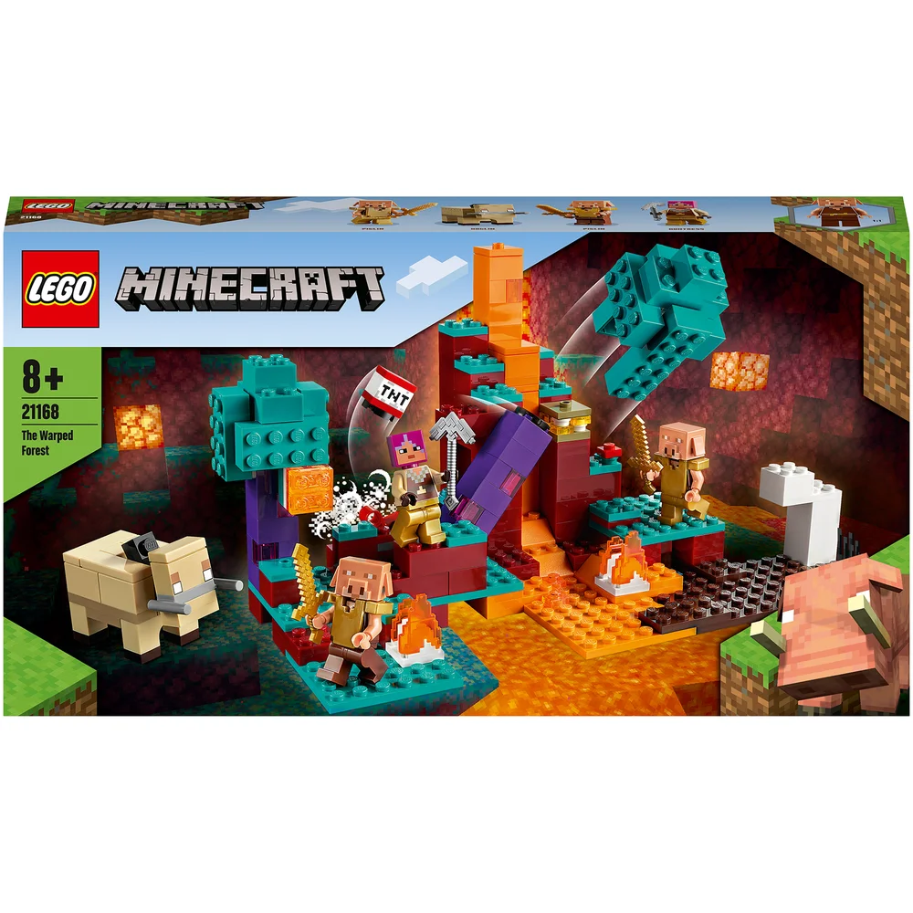 LEGO Minecraft : La forêt biscornue (21168) Image 1