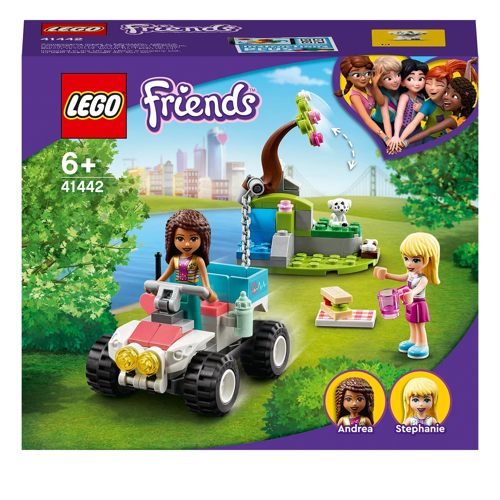 LEGO Friends : Le buggy de sauvetage de la clinique vétérinaire (41442) Image 1