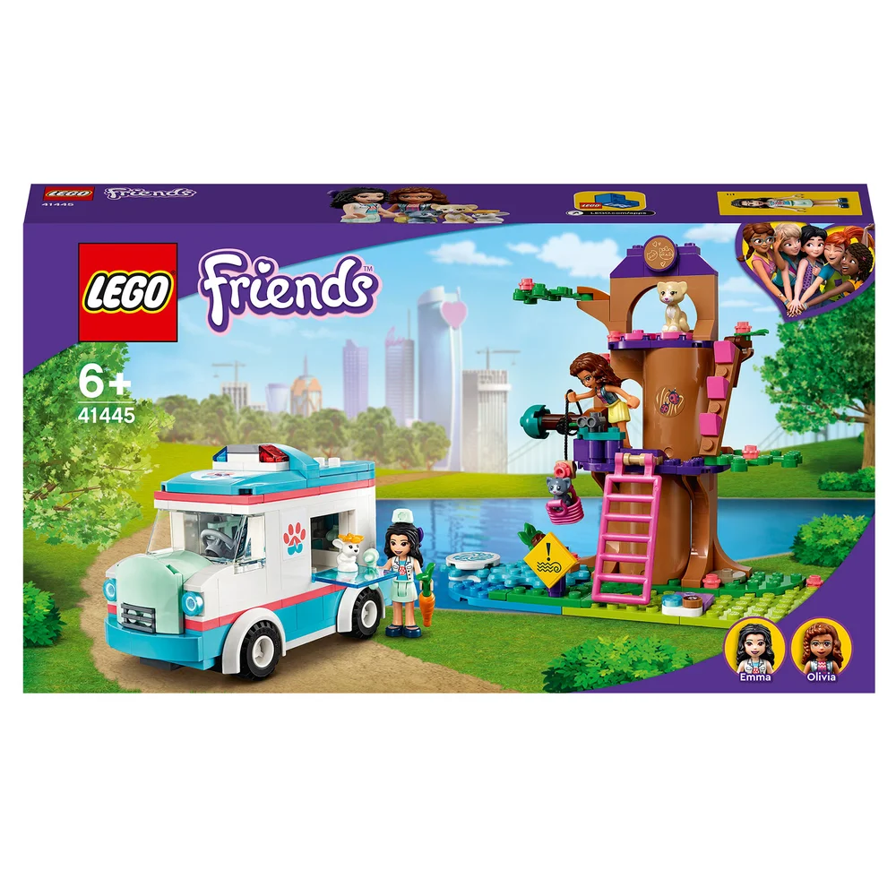 LEGO Friends : L'ambulance de la clinique vétérinaire (41445) Image 1