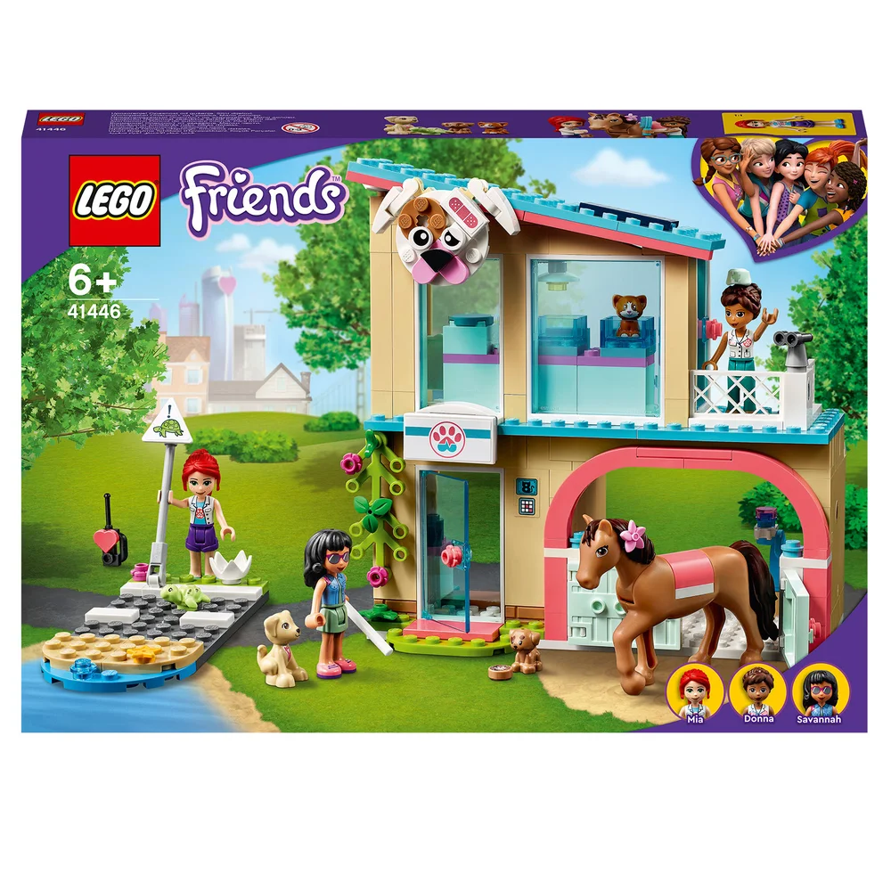 LEGO Friends : La clinique vétérinaire de Heartlake City (41446) Image 1