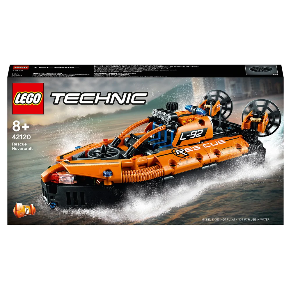 LEGO Technic : Aéroglisseur de sauvetage 2 en 1 (42120) Image 1