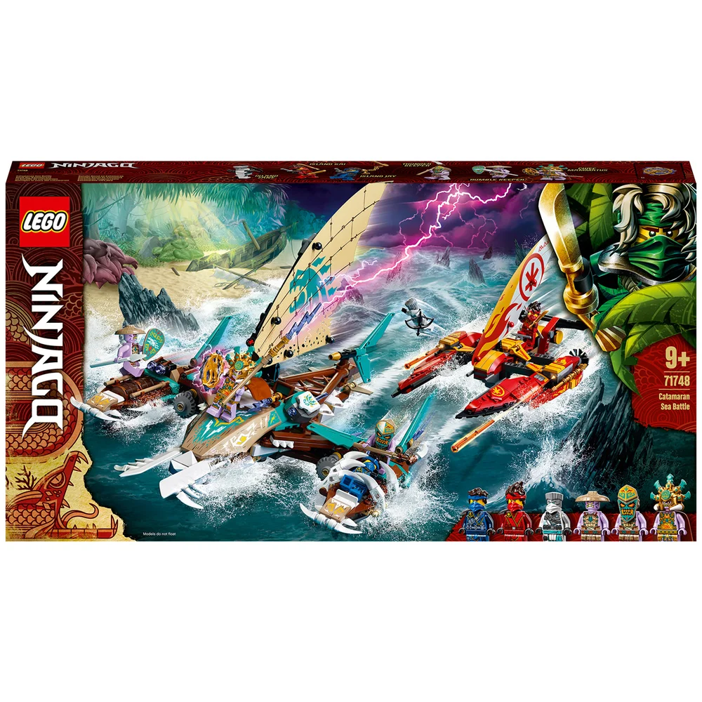 LEGO NINJAGO : La bataille de catamarans (71748) Image 1