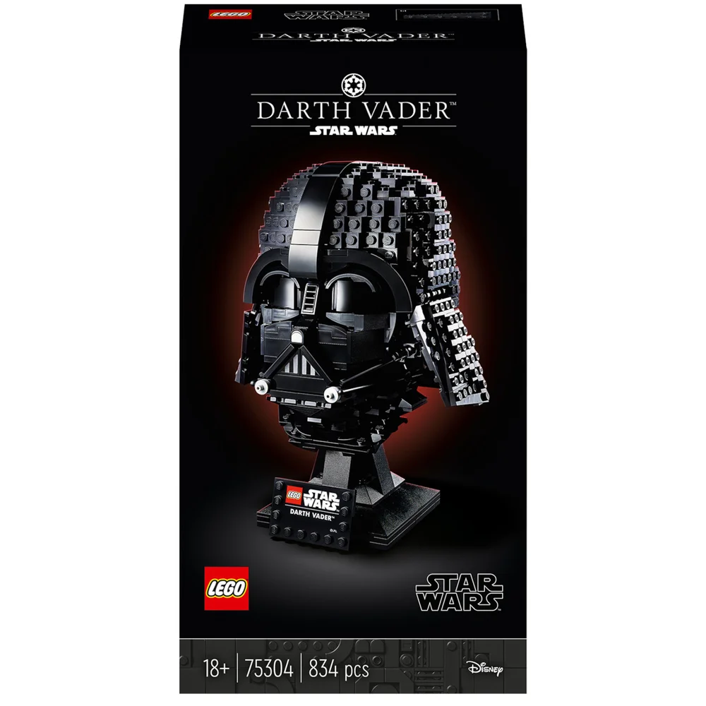 LEGO Star Wars: Le Casque de Dark Vador, Kit de Maquette, Masque, Cadeau pour Adultes (75304) Image 1