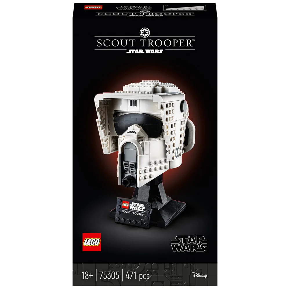 LEGO Star Wars : Le casque du Scout Trooper pour adultes (75305) Image 1