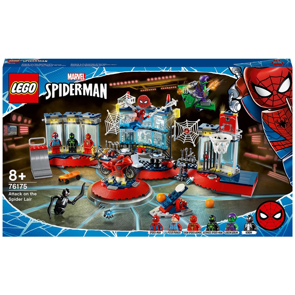 LEGO Marvel Spider-Man L'attaque contre le repaire de Spider (76175) Image 1