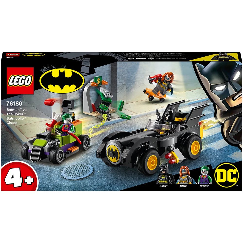 LEGO DC Batman contre Le Joker : course-poursuite en Batmobile (76180) Image 1