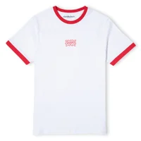 Les Razmokets Unisexe T-Shirt Ringer - Blanc/Rouge