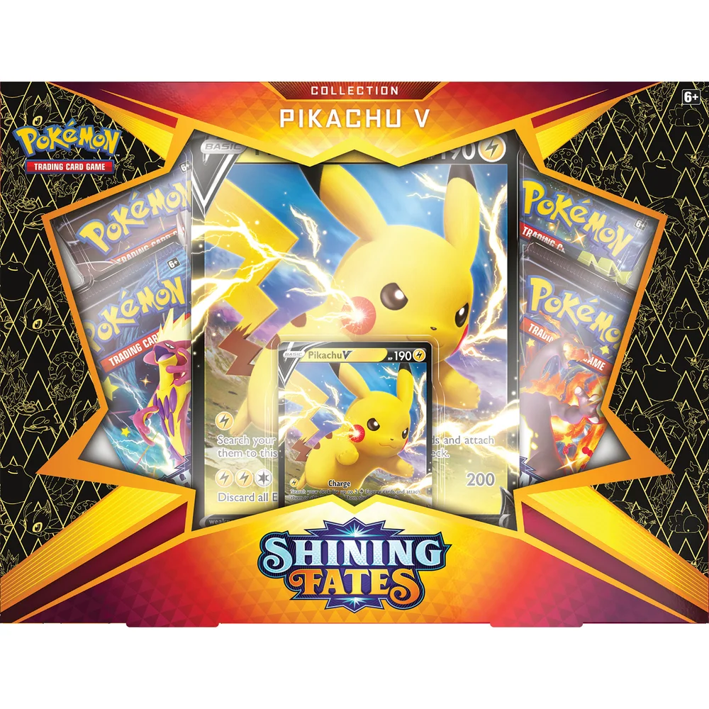 Pokemon TCG : Shining Fates Pikachu V Box Image 1