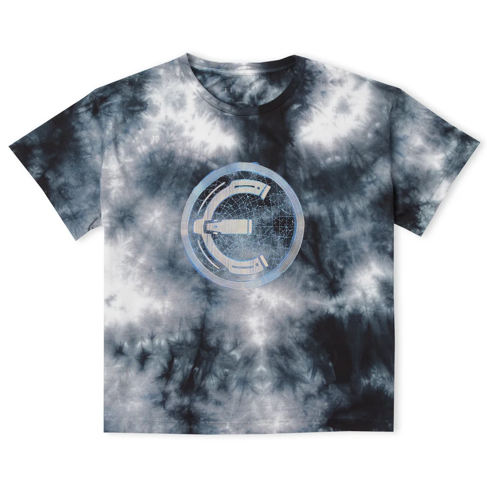 Marvel Eternals Constellations Crop Top Femme - Noir Tie Die - S - Black Tie Die Image 1
