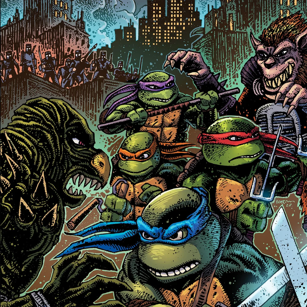Waxwork - Teenage Mutant Ninja Turtles II: Secret of the Ooze LP (Vert) Image 1