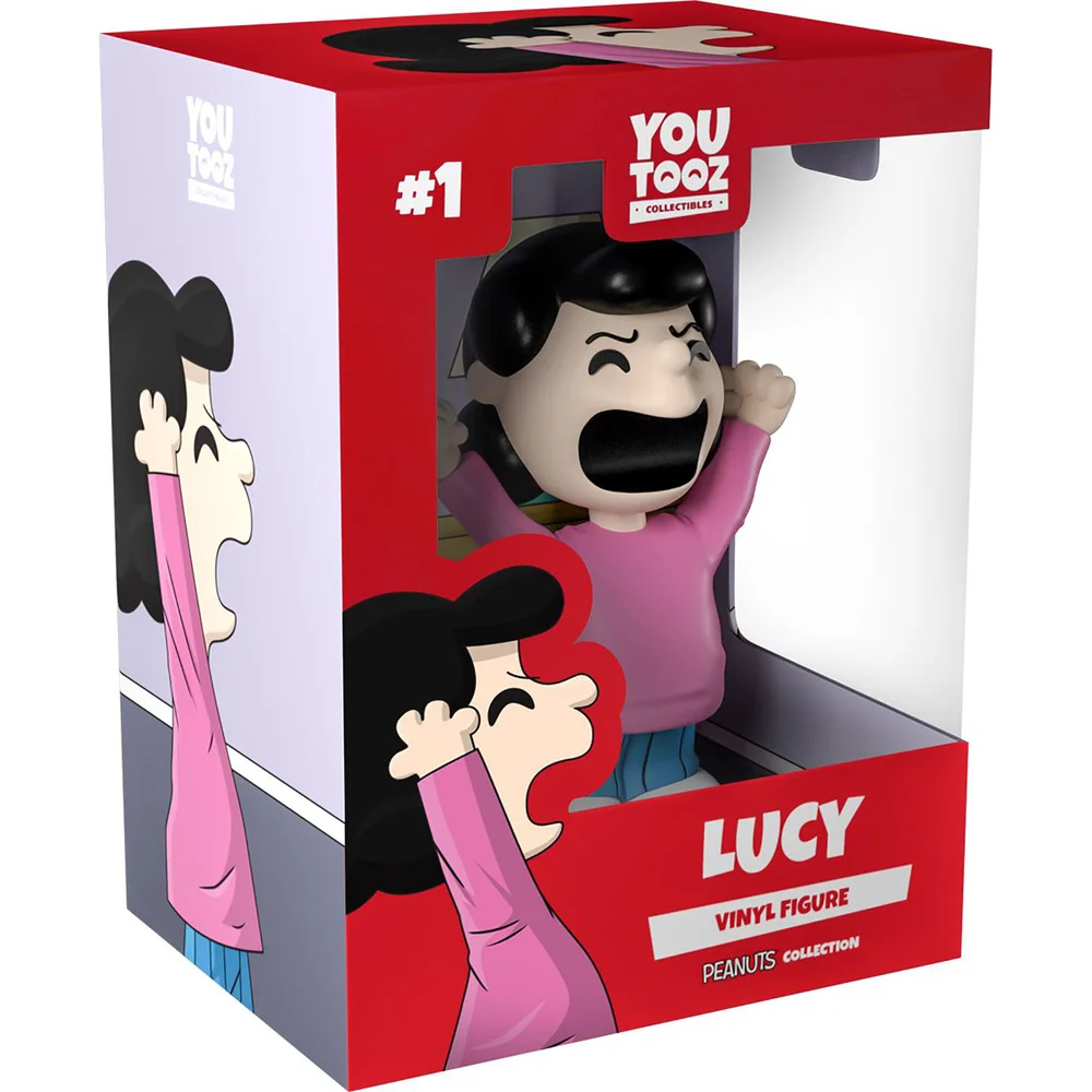 Youtooz Figurine de collection en Vinyle Charlie Brown 13 cm - Lucy Image 1