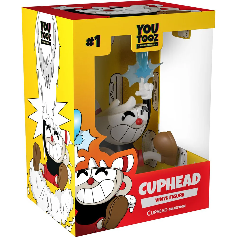 Youtooz Cuphead 13 cm Figurine de collection en Vinyle - Cuphead Image 1