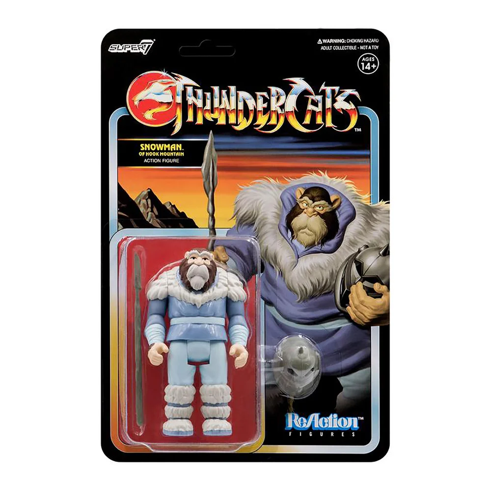 Super7 Thundercats Figurine articulée - Bonhomme de neige du mont Hook Image 1