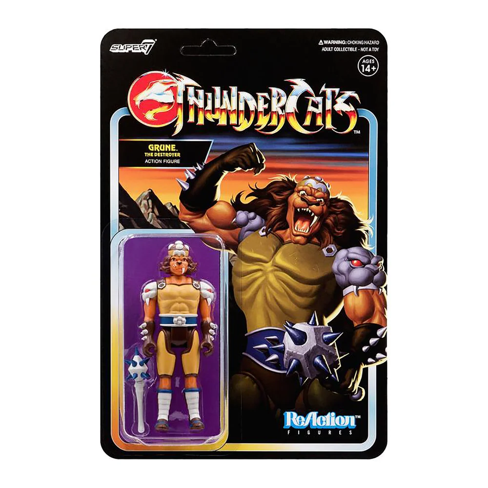 Super7 Thundercats Figurine articulée - Grune Le Destructeur Image 1