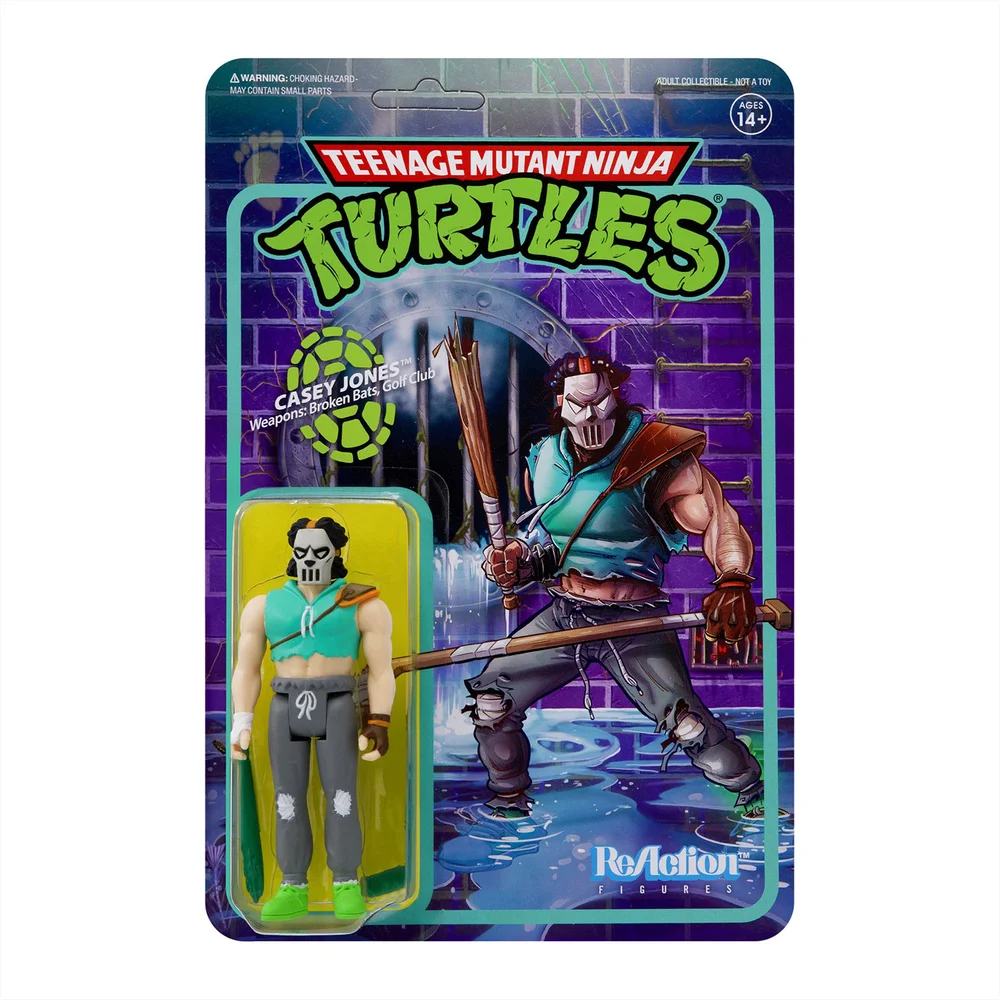Super7 Figurine Les Tortues Ninja Figurine articulée - Casey Jones Image 1