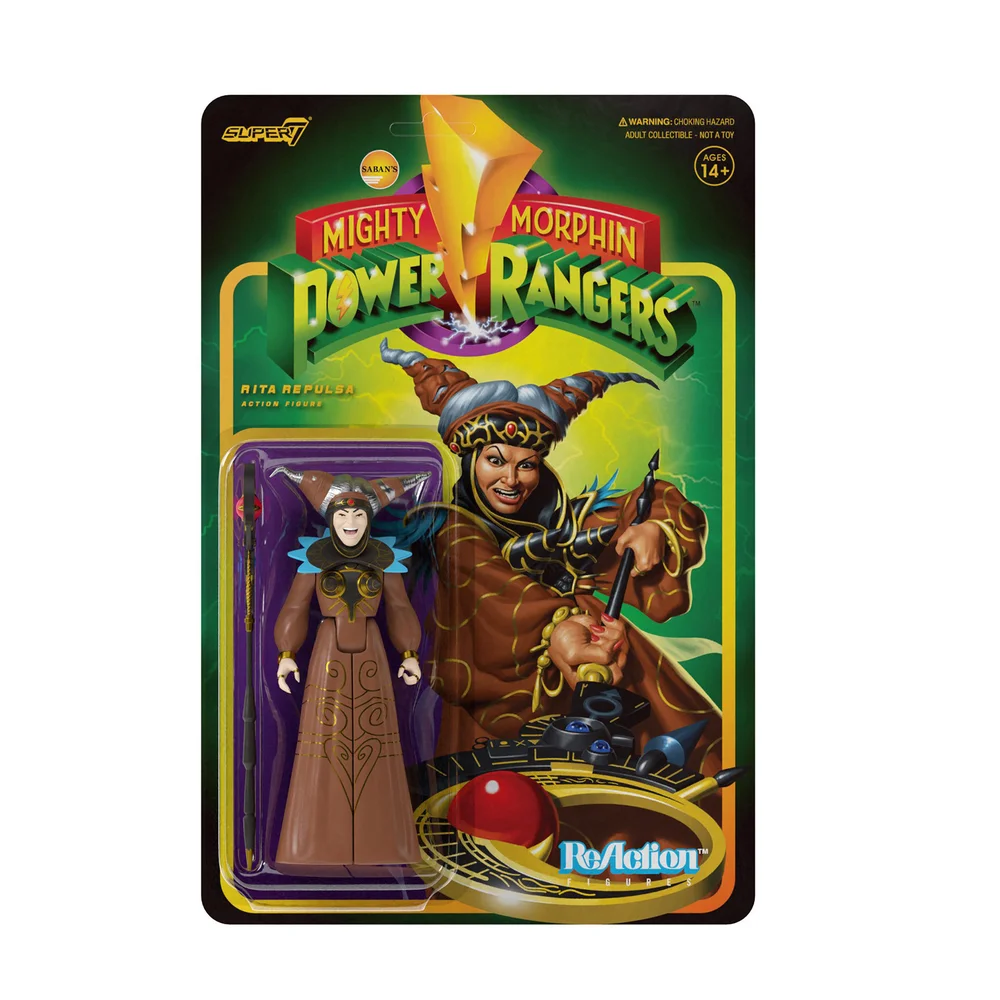 Super7 Mighty Morphin Power Rangers Figurine articulée - Rita Repulsa Image 1