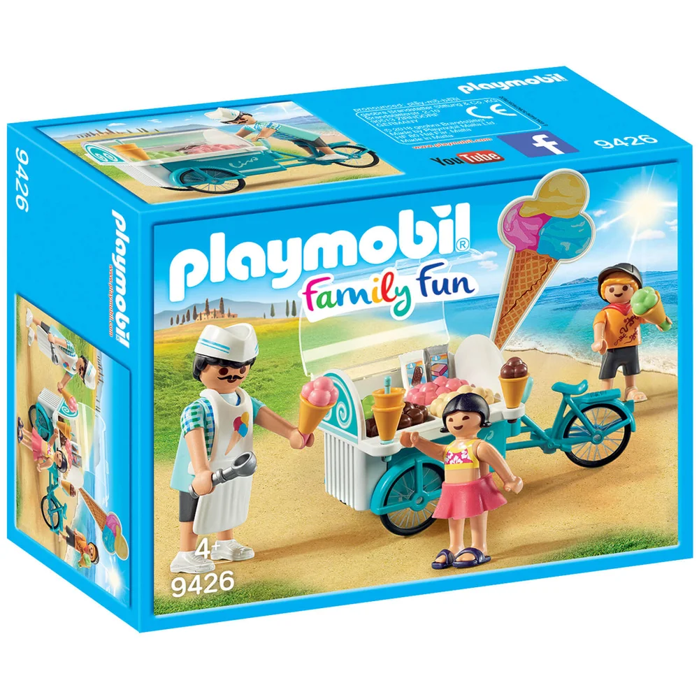 Playmobil Family Fun Marchand de glaces et triporteur (9426) Image 1