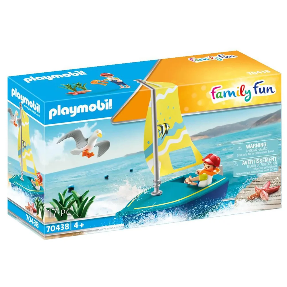Playmobil Family Fun Beach Hotel Sailboat (70438) Image 1