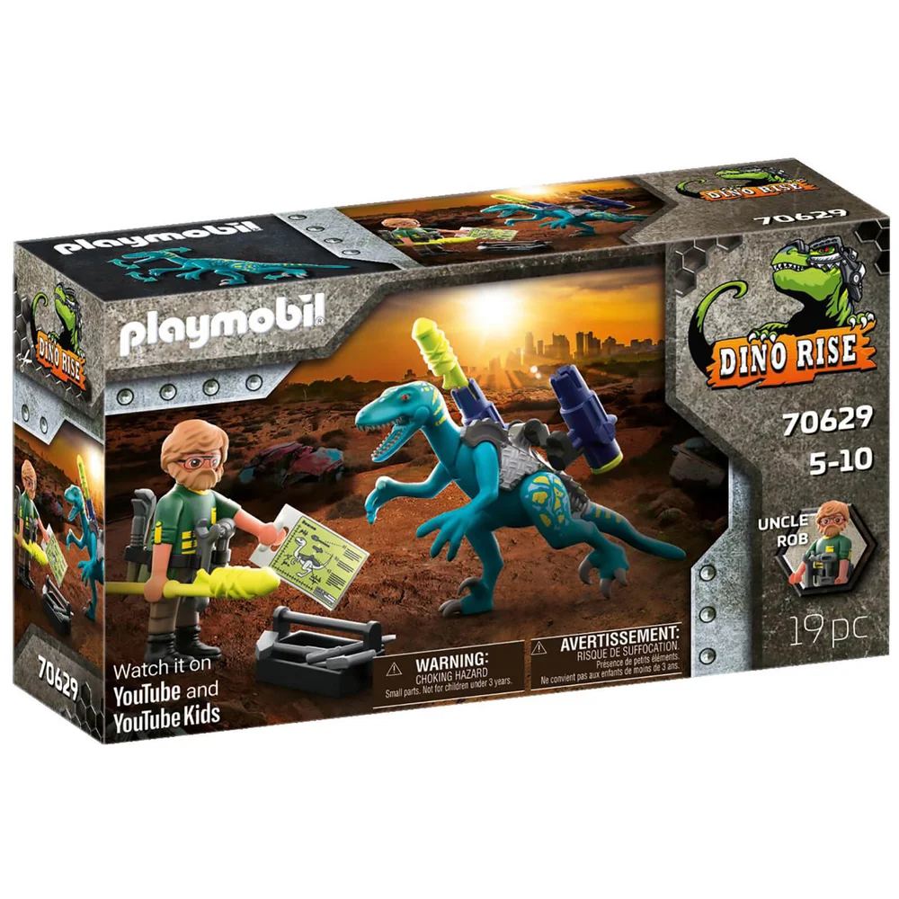 Playmobil Dinos Deinonychus: Ready for Battle (70629) Image 1