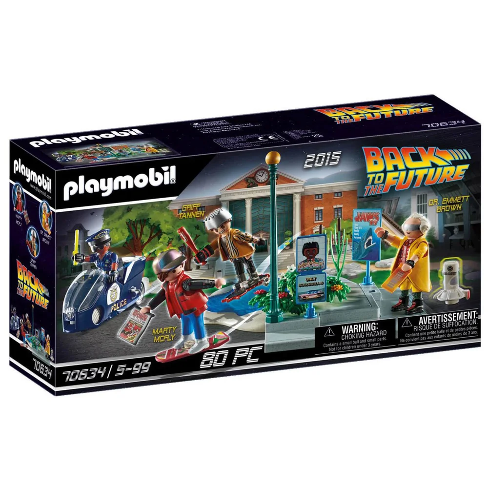 Playmobil Back to the Future - Partie II - Course d'hoverboard (70634) Image 1