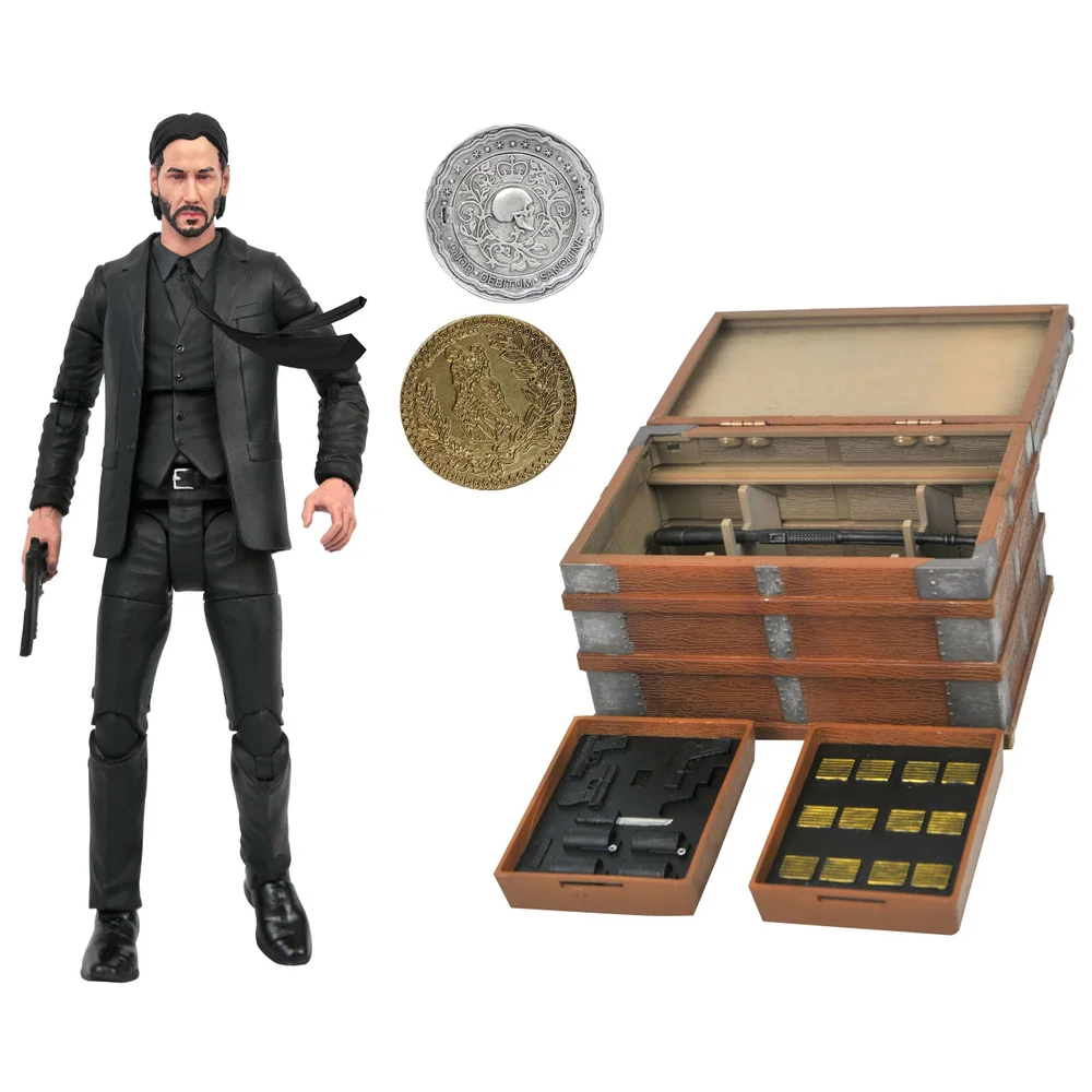 Diamond Select John Wick Deluxe Set de Figurines articulées Image 1