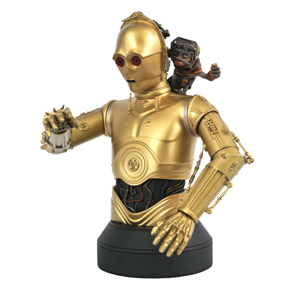 Gentle Giant Star Wars The Rise Of Skywalker Buste échelle 1/6 C-3PO & Babu Frik Image 1