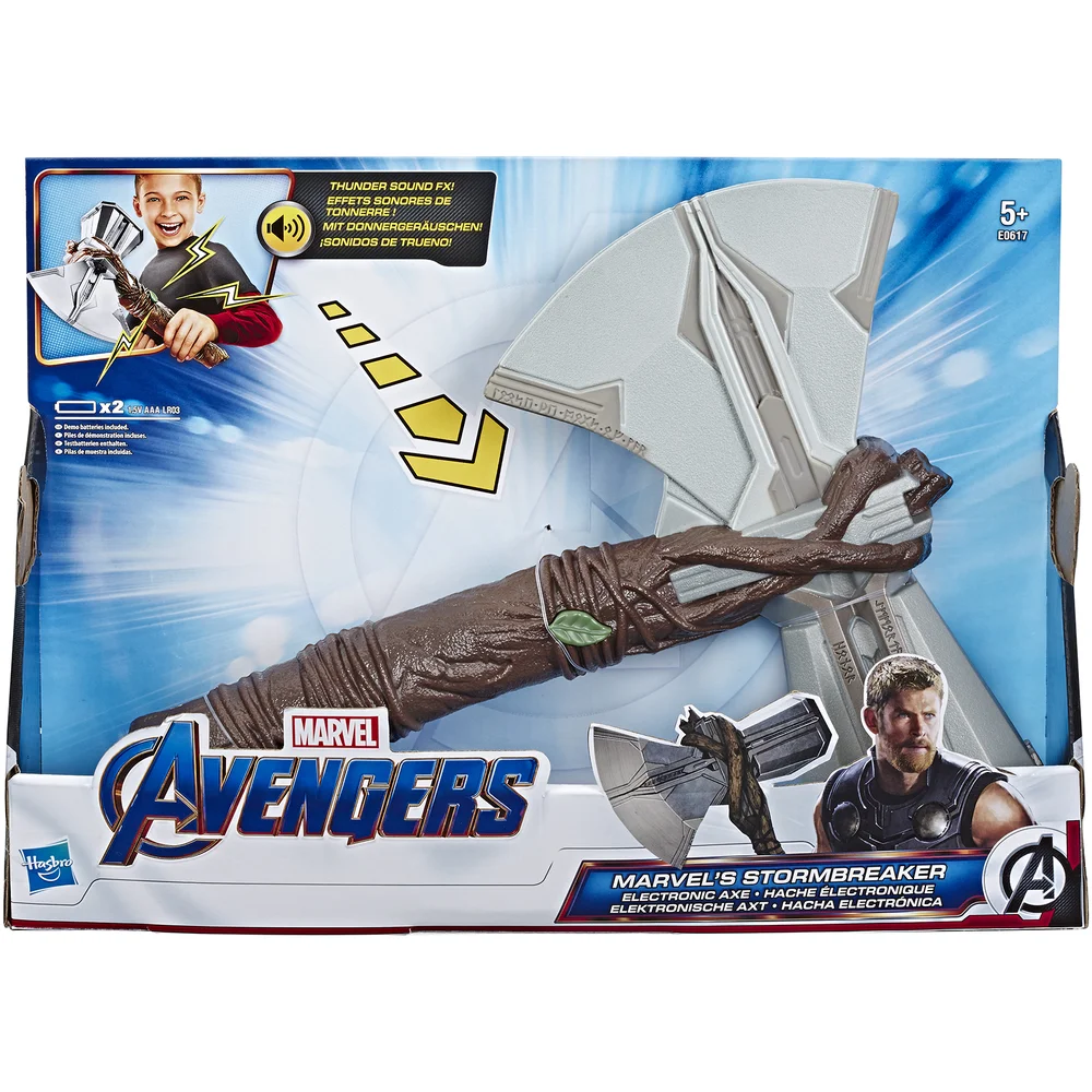 Hasbro Marvel Avengers Infinity War - Jouet électronique Hache Stormbreaker Thor Image 1