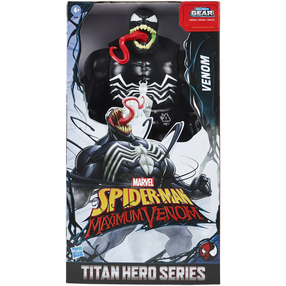 Hasbro Marvel Titan Hero - Spiderman Maximum Venom Action Figure Image 1