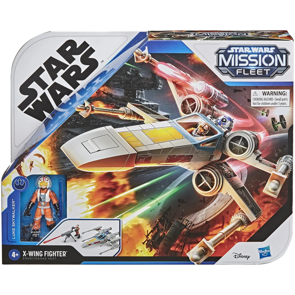 Hasbro Star Wars Mission Fleet Figurine articulée Luke Skywalker Chasseur X-wing Image 1