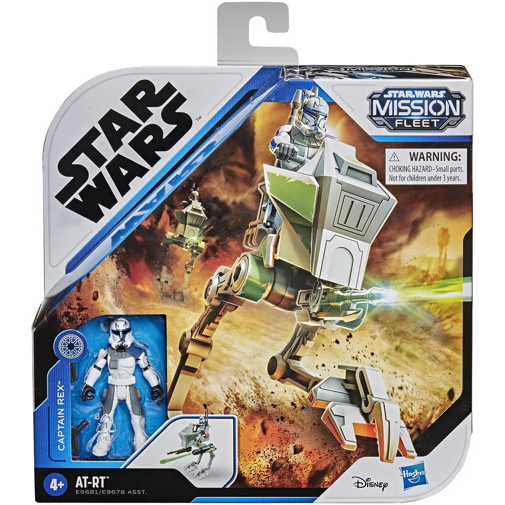 Hasbro Star Wars Mission Fleet Figurine articulée Clone Captain Rex Image 1