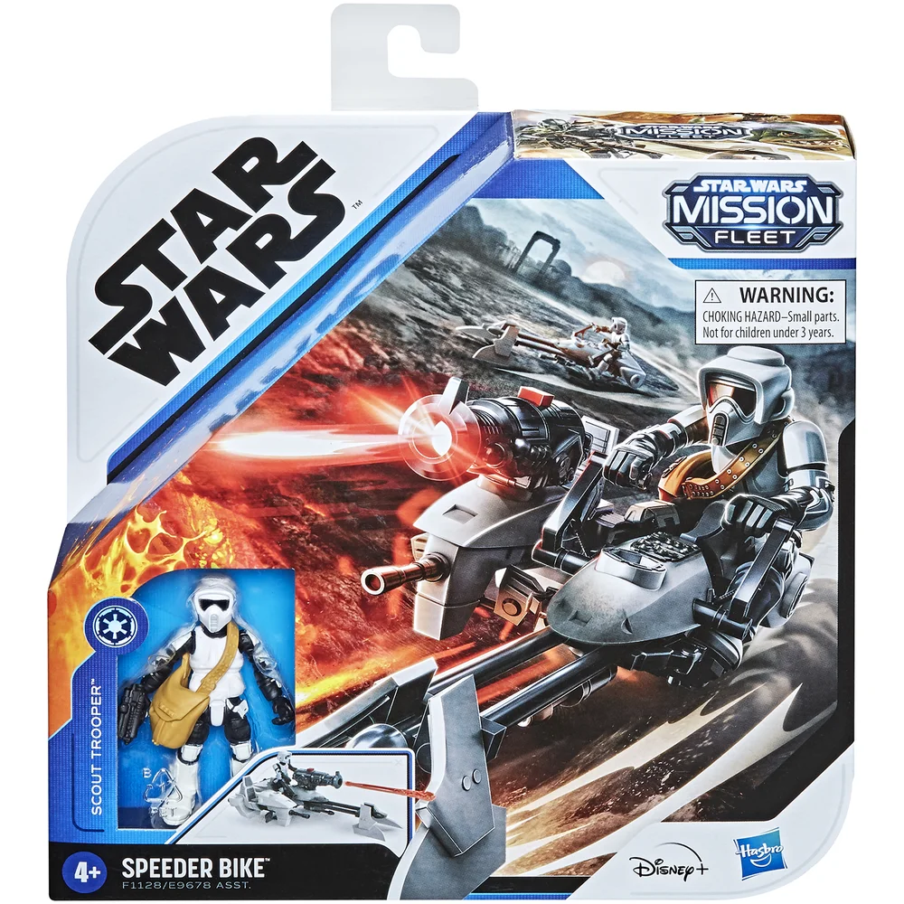 Hasbro Star Wars Mission Fleet Figurine articulée Scout Speeder Image 1