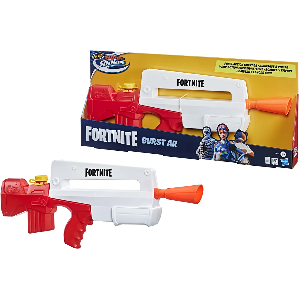 Nerf - Pistolet à eau Supersoakeroaker Fortnite Burst AR-L Image 1