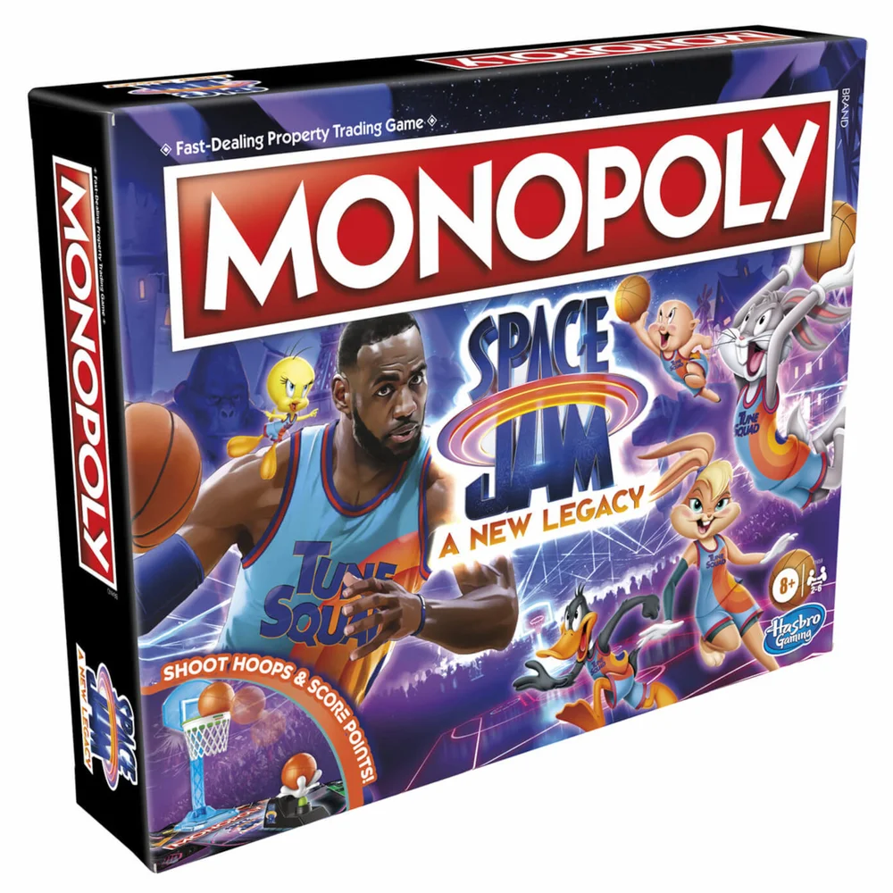 Monopoly Board Game - Space Jam Edition Image 1
