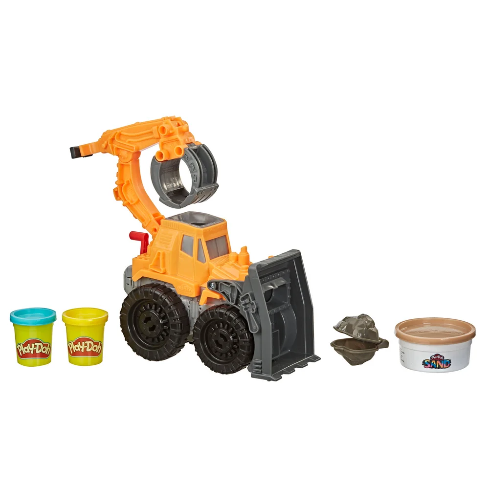 Camion Play-Doh jouet chargeur frontal à roues Image 1