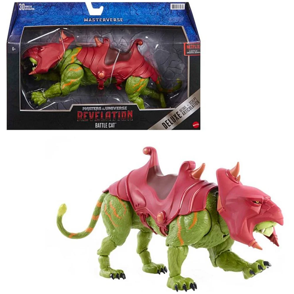 Mattel Masters of the Universe: Revelation Masterverse Deluxe Action Figure - BattleCat Image 1