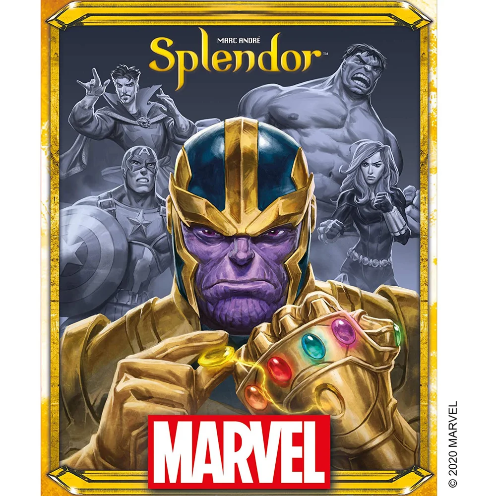 Splendor Board Game - Marvel Edition Image 1