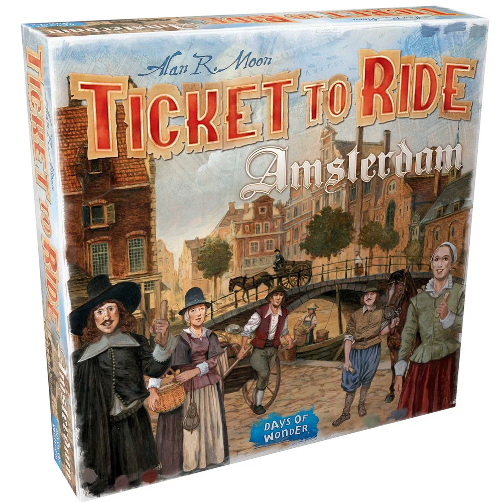 Jeu de société Ticket To Ride - Édition Amsterdam Image 1