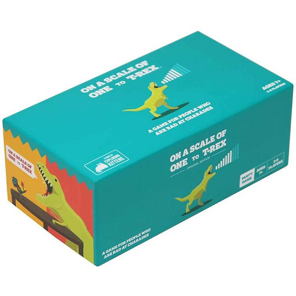 Jeu de carte On A Scale of One to T-Rex Image 1