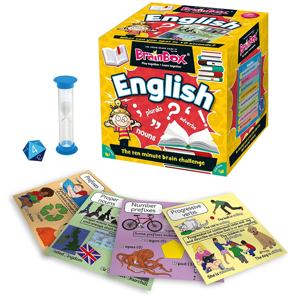 Jeu de carte BrainBox - Édition Anglaise (55 cartes) Image 1