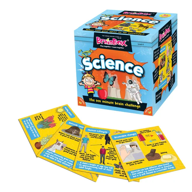 Jeu de carte BrainBox - Édition Science (55 cartes)