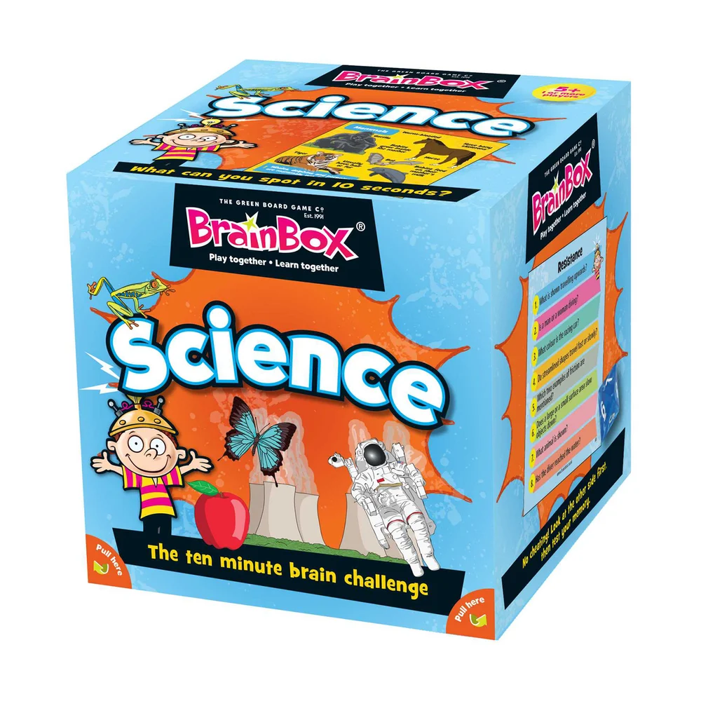 Jeu de carte BrainBox - Édition Science (55 cartes) Image 1