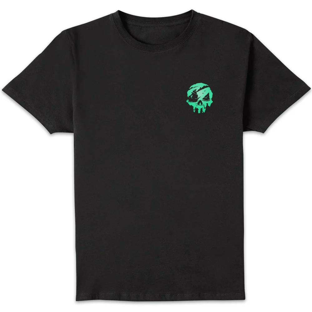 Sea Of Thieves Pocket Skull Unisex T-Shirt - Black - S - Noir Image 1