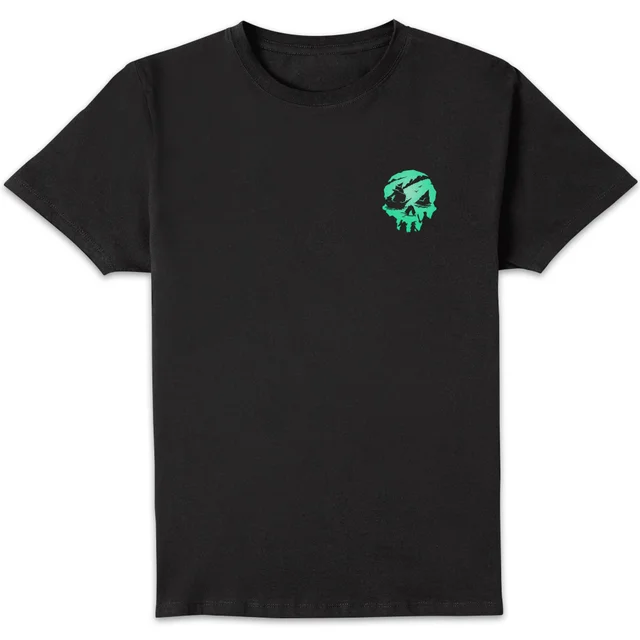 Sea Of Thieves Pocket Skull Unisex T-Shirt - Black