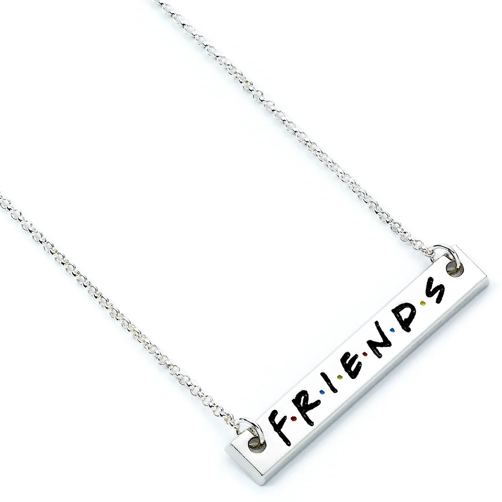 Friends Collier à barres avec logo Image 1