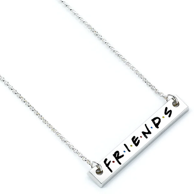 Friends Collier à barres avec logo